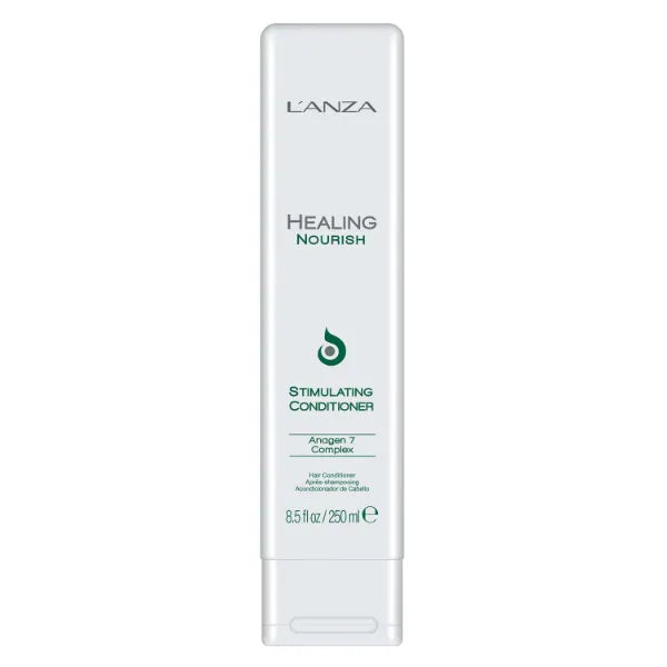 L'ANZA Healing Nourish Stimulating Conditioner, Encourages Healthy Hair Growth While Eliminating Dead Skin Cells, Sebum, Residue & DHT, for a Healthy and Fresh Hair and Scalp (8.5 Fl Oz)