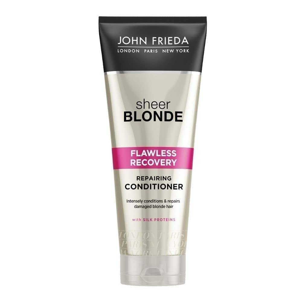 John Frieda Sheer Blonde Flawless Healing Conditioner for Dry and Damaged Blonde Hair 250ml