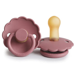 FRIGG Daisy Latex Baby Pacifier 6-18M 1-Pack Cedar - Size 2