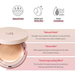 Etude House Double Lasting Cushion Glow (C19 Light Vanilla)