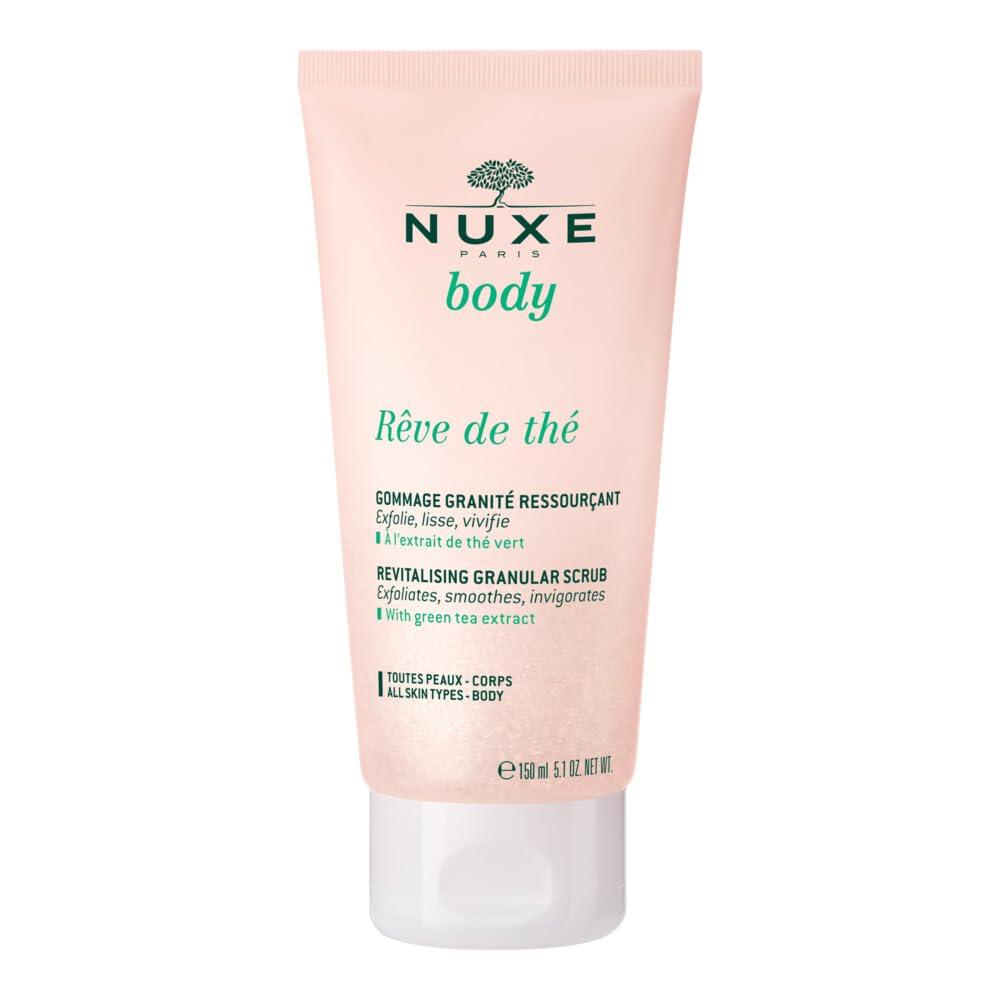 NUXE RÊVE DE THÉ Revitalising Granular Scrub, Exfoliating, Green tea Extract