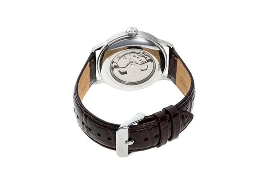 ORIENT Mechanical Classic Watch, Leather Strap - (RA-AK0702Y) 40.5mm Cream, Cream, 40.5mm, strap, Cream, 40.5mm, strap