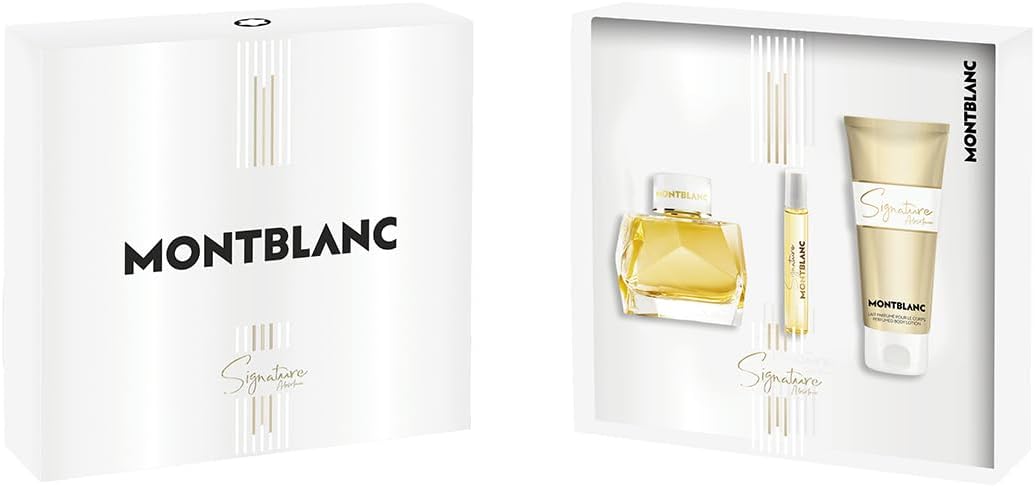 MONTBLANC Mont Blanc Signature Absolu Perfume Gift Set For Women EDP 90ML Set (EDP 90ml + EDP 7.5ml + Body Lotion 100ml)