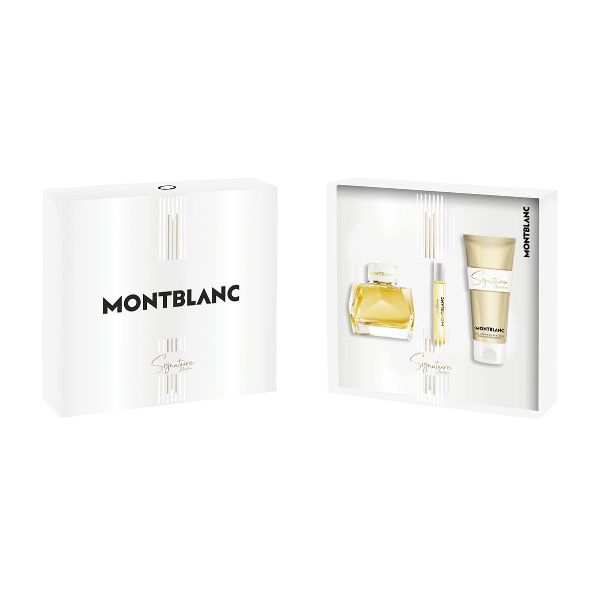 MONTBLANC Mont Blanc Signature Absolu Perfume Gift Set For Women EDP 90ML Set (EDP 90ml + EDP 7.5ml + Body Lotion 100ml)