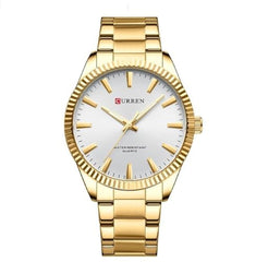 CURREN 8425 Fashion Design Stainless Steel Quartz Watches Casual Business Wrist Watches for Men Luminous Hands Clock