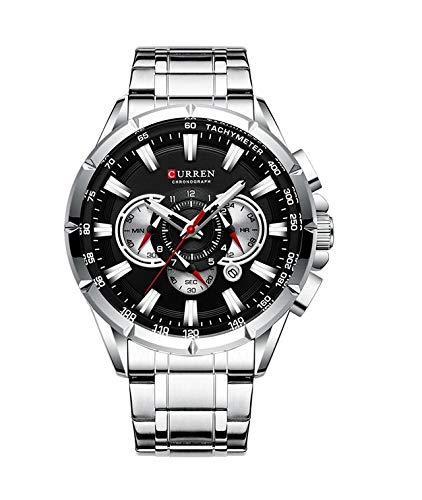 CURREN 8363 Fashion Men Watches With Stainless Steel Top Brand Luxury SportQuartz Men Watch