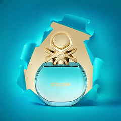 United Colors of Benetton Colors Blue For Women Eau De Toilette, 80 ml
