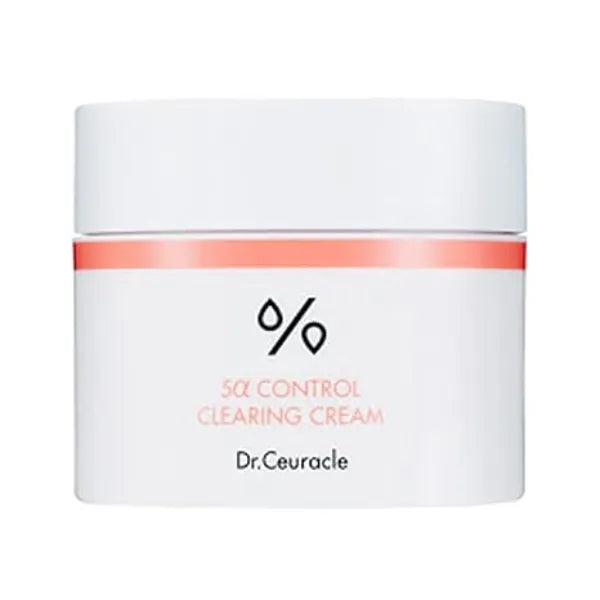 Dr.Ceuracle 5α Control Clearing Cream 50ml/1.69 oz The lightweight Gel-Type Cream that Controlling Excess Sebum