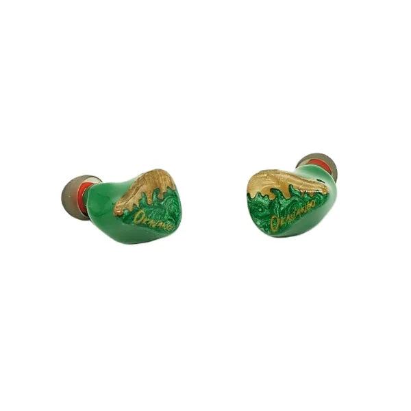 HISENIOR Audio Okavango 6BA+1DD Hybrid Audiophile IEM,7 Drivers HiFi Wired Earphone in-Ear Monitors with Tuning Switches, Detachable 2Pin 0.78mm OCC Silver-Plated Litz 3-in-1 Modular Cable