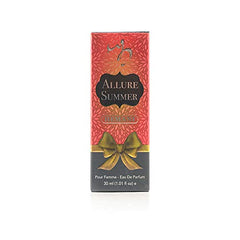 Hemani Allure Summer Eau De Parfum Spray For Women Long Lasting, Gentle Feminine Fragrance, Perfect For Night Outs And Special Occasions, Defines A Strong, Passionate Personality, 30ml