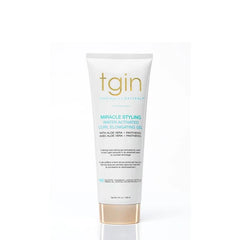 tgin Miracle Styling Water-Activated Curl Elongating Gel – Lightweight Curly Hair Gel for Shrinkage Control & Soft Hold – Curl Defining Gel – tgin Hair Products Wash-&-Go, Twist-Outs & Braids (3A–4C)