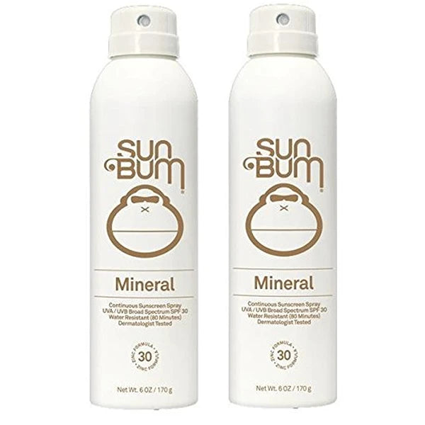 Sun Bum Mineral Sun Care (2 Pack Mineral Sunscreen Spray Spf 30)
