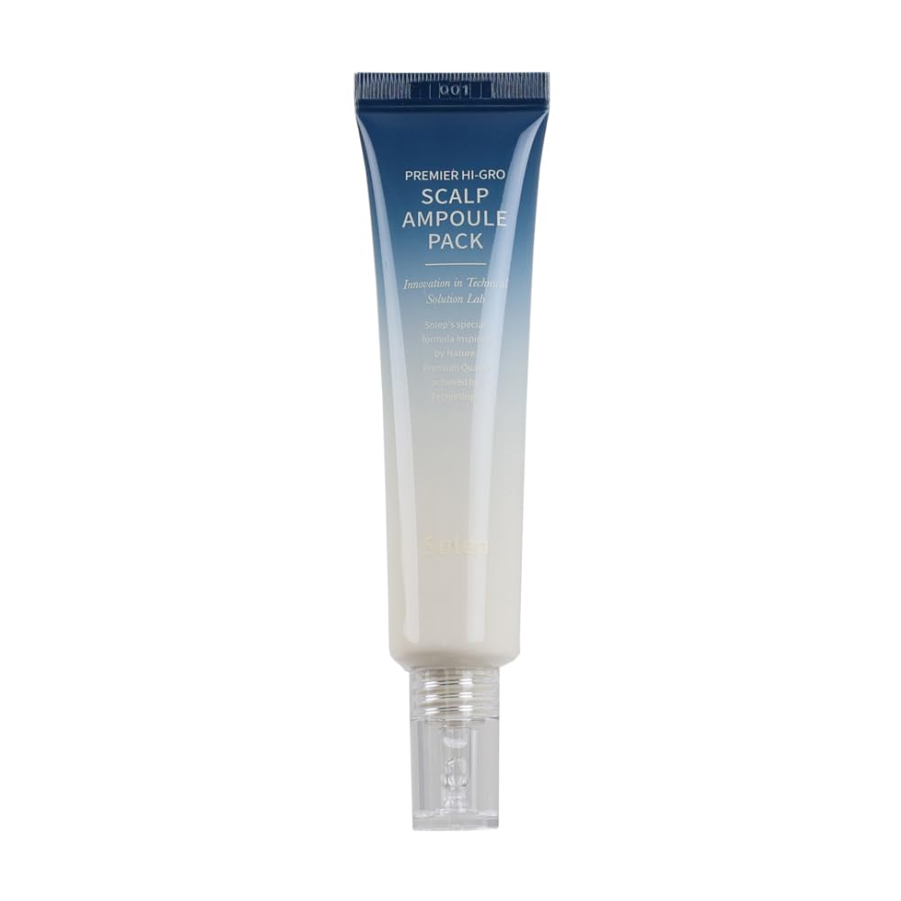 Premier Hi-gro Scalp Ampoule Pack 40ml, Intensive Scalp Care for Stronger, Healtheir Hair