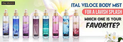 Ital Veloce Valvatina Fine Fragrance Body Mist Body Spray For Women , 210 ML