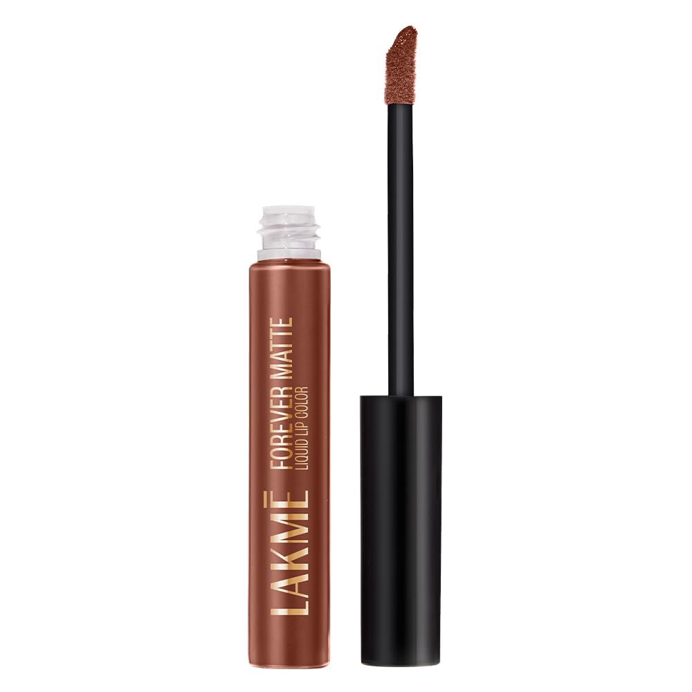 Lakme Forever Matte Liquid Lipstick (Nude Twist, 5.6 ml)