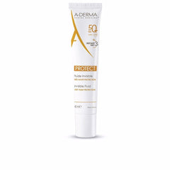 A-Derma Very High Protection Fluid Spf50+ For Normal To Combination Fragile Skin - 40Ml