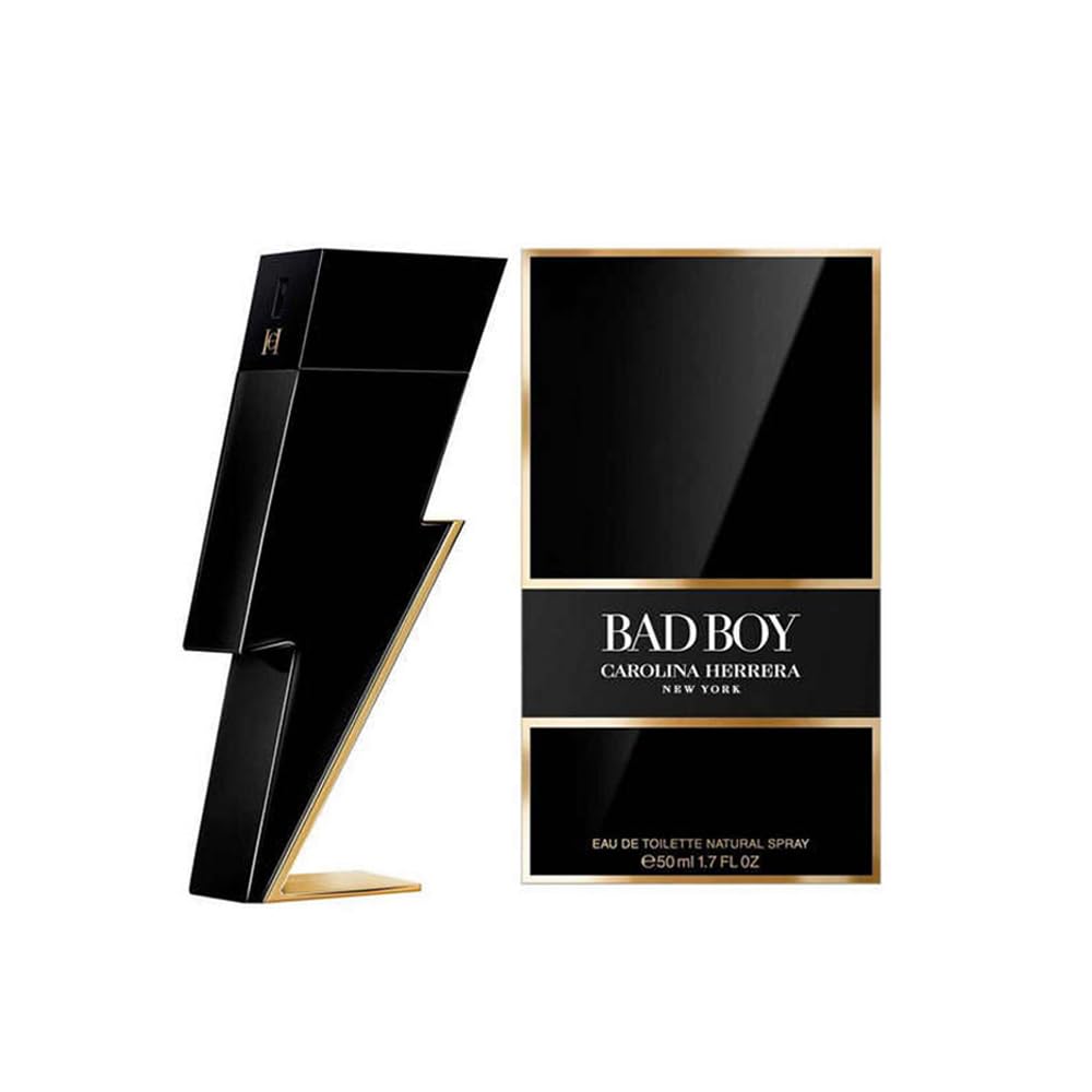 CAROLINA HERRERA Bad Boy Edt 50 ml + Brinde, 50 ml (Pack of 1)