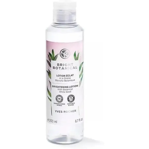 Yves Rocher Botanical Face Tonic Lotion – Hydrating & Radiance-Enhancing Formula Women Skin Care – 200ml / 6.7 fl.oz