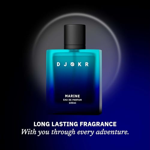 Djokr Marine Perfume For Men 100 ml | Eau De Parfum | Premium Luxury Long Lasting Fragrance Spray