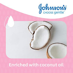 Johnson's Baby Lotion (1 x 500 ml) Nourishing and Mild Baby Body Lotion for Delicate Skin with Coconut Oil for 24h Moisture Protection, Hypoallergenic Baby Lotion