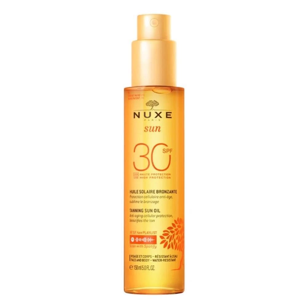 Nuxe Sun Tanning Oil, Radiant Tan, Nourishing, Hydrating, Anti-Aging- 150 ml