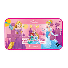 Disney Lexibook Pocket Arcade Handheld Game Console, 150 Games, LCD Screen, Battery Operated, Pink