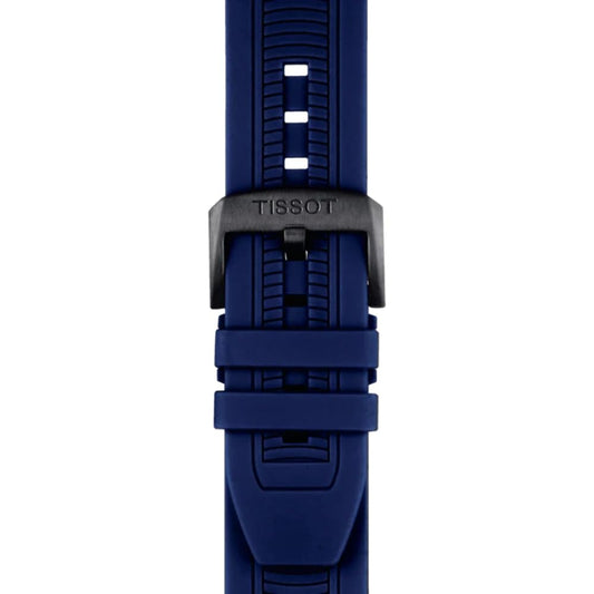 Tissot Chronograph Blue Strap Men's Wrist Watches - T115.417.37.041.00, T1154173704100