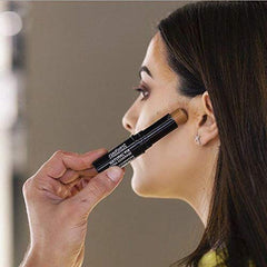 Radiant Professional Natural Fix Extra Coverage Stick Foundation - Full Coverage Waterproof Foundation & Contouring Stick - SPF 15 Paraben & Oil Free Matte Finish - 8.5 g - Peanut (04)