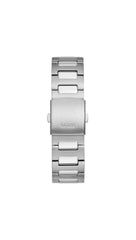 GUESS US Men's Silver-Tone Multifunction Watch, one