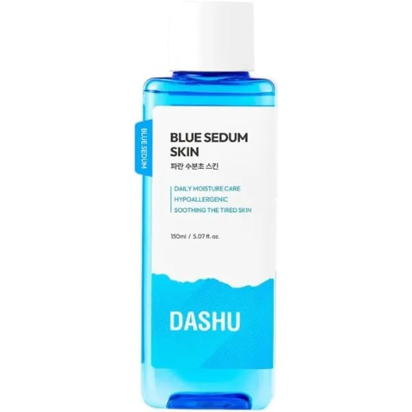 DASHU Sedum Skin Hypoallergenic Hydrating & Soothing Korean Toner with 8 Hyaluronic Acids