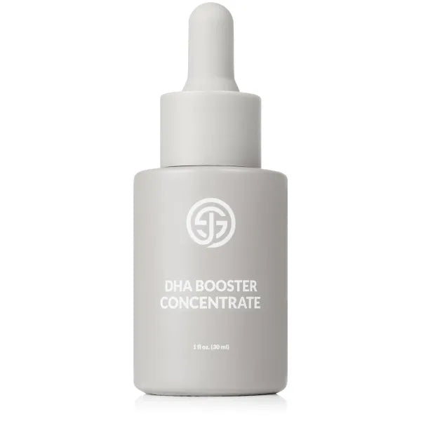 SJOLIE DHA Booster Drops (50% DHA) - Sunless Tanning Additive Bronzing Drops for Spray Tan Solution - 1oz