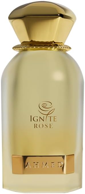 Ahmed Al Maghribi Ignite Rose 60ML EDP Perfumes | Long lasting unisex perfumes Amber Tonka White Musk Oakmoss Vanila