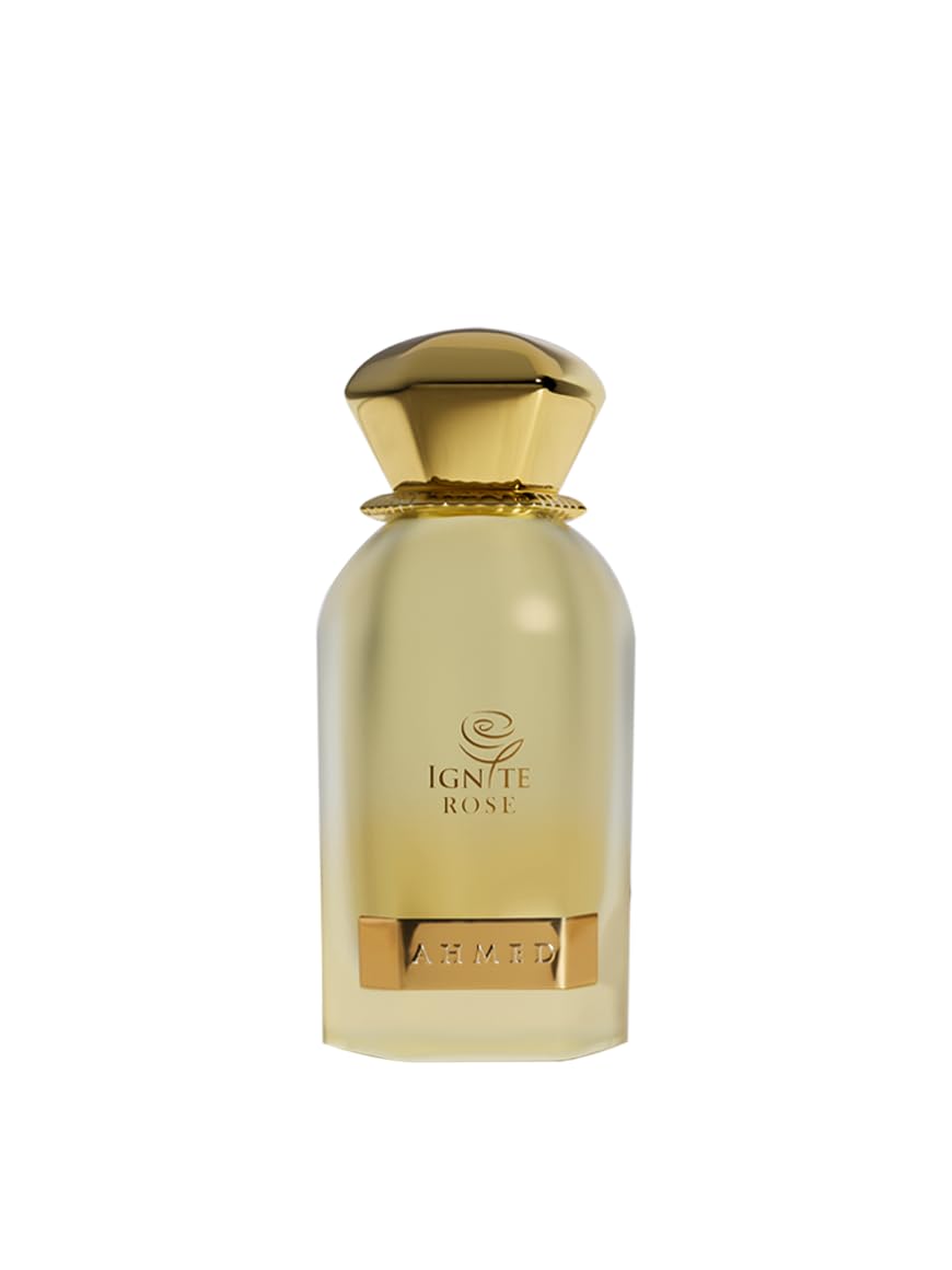 Ahmed Al Maghribi Ignite Rose 60ML EDP Perfumes | Long lasting unisex perfumes Amber Tonka White Musk Oakmoss Vanila