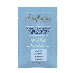 Shea Moisture Manuka Honey & Yogurt Combination Pack | Hydrate plus Repair Protein-Strong Treatment 8oz | Hydrate plus Repair Split End Balm 2.5oz