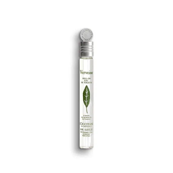 L'OCCITANE Verbena Roll-On Eau de Toilette, Scented with notes of lemon, verbena and petitgrain- 0.33 fl.oz