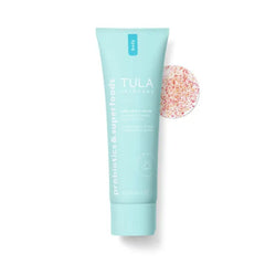 TULA Skin Care Take Care + Polish - Revitalize & Cleanse Body Exfoliator, 2-in-1, Buffs Away Dull Skin & Improves Skin Texture, Contains AHAs, Lemon, and Hibiscus, 8.1 fl oz