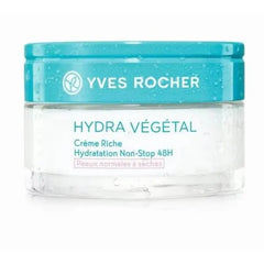 Yves Rocher Hydra Vegetal 48H Non-Stop Moisturizing Rich Cream Women Normal to Dry Skin - 50 ml / 1.7 fl.oz
