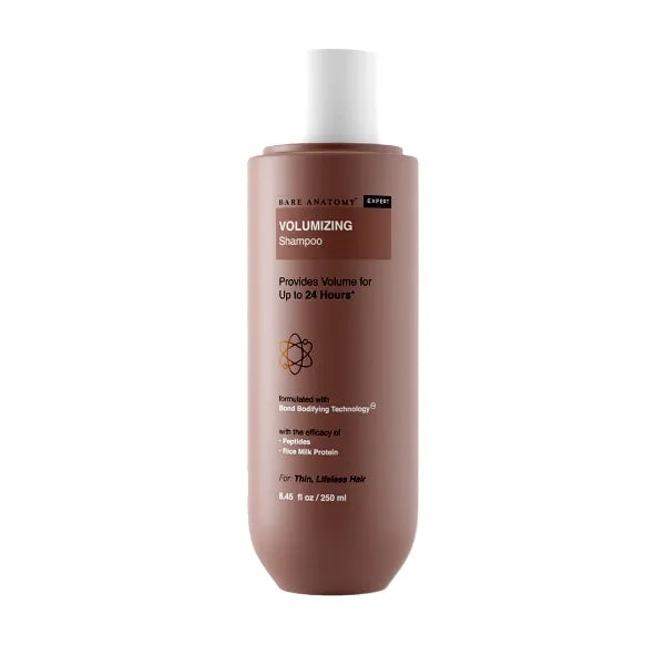 Bare Anatomy Volumizing Shampoo, Volume For Upto 24 Hrs | Strong & Bouncy Hair, Volume Shampoo for Thin Hair | Paraben & Sulphate Free For Women & Men - 8.4 Ounce
