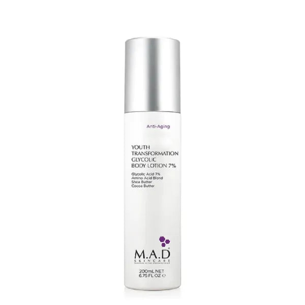M.A.D Skincare Youth Transformation Glycolic Body Lotion 7% 200 ml