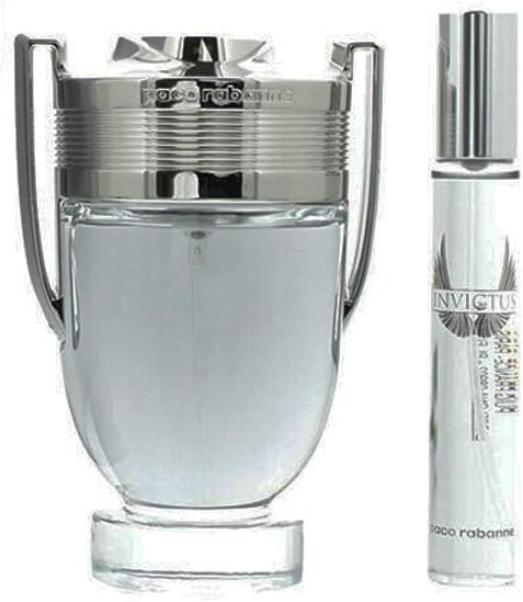PACO RABANNE INVICTUS (M) EDT 100ML + EDT 20ML TRAVEL SET