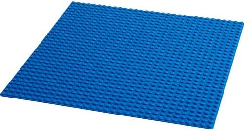 LEGO 11025 Classic Blue Baseplate, Construction Toy for Kids, Building Base, Square 32x32 Build and Display Board