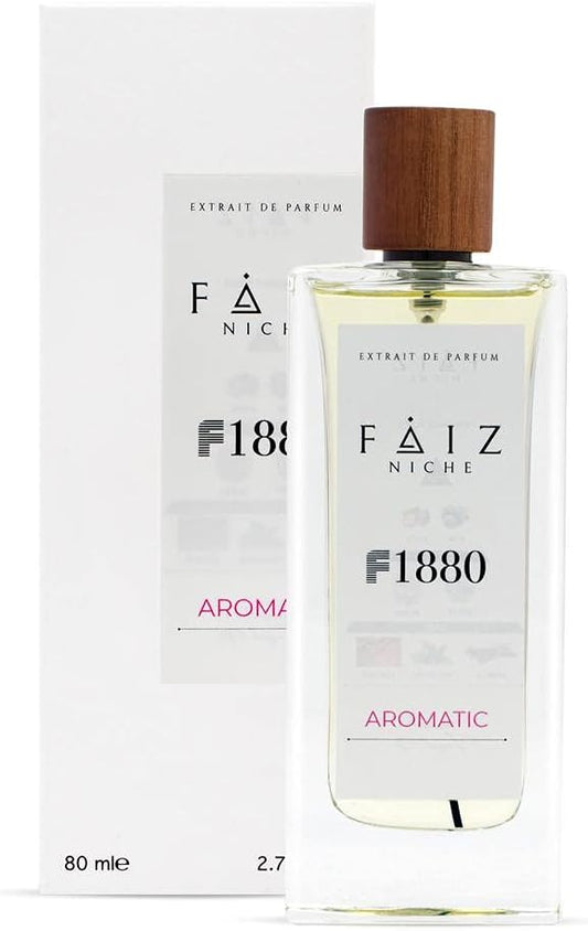 Faiz Niche Collection Aromatic F1880 Extrait De Parfum Long Lasting Fragrance For Women and Men 80ML