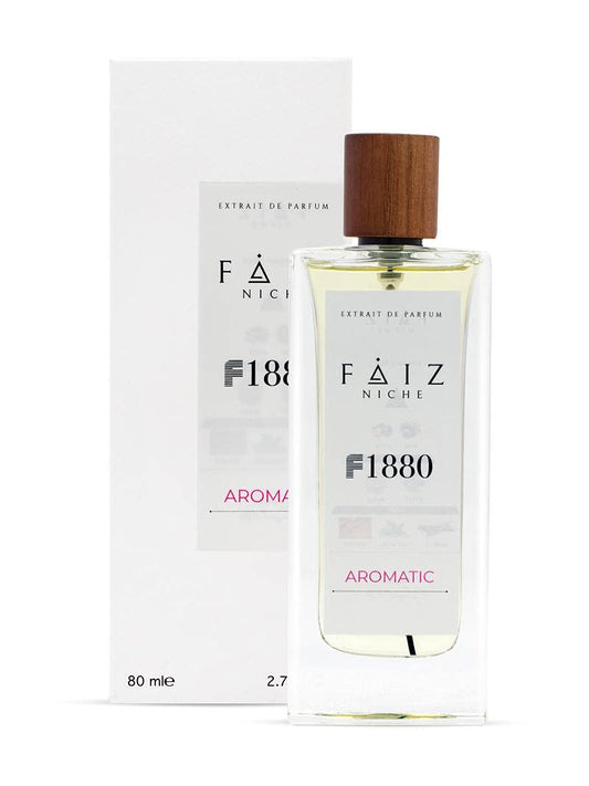 Faiz Niche Collection Aromatic F1880 Extrait De Parfum Long Lasting Fragrance For Women and Men 80ML