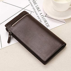 Curewe Kerien Business Card Wallet For Men - Leather, Brown