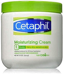 Cetaphil Fragrance Free Moisturizing Cream, 16Oz (Pack of 2)