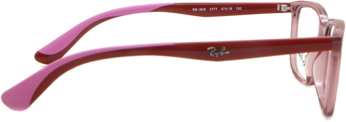 Ray-Ban Kids' Ry1605 Rectangular Prescription Eyeglass Frames