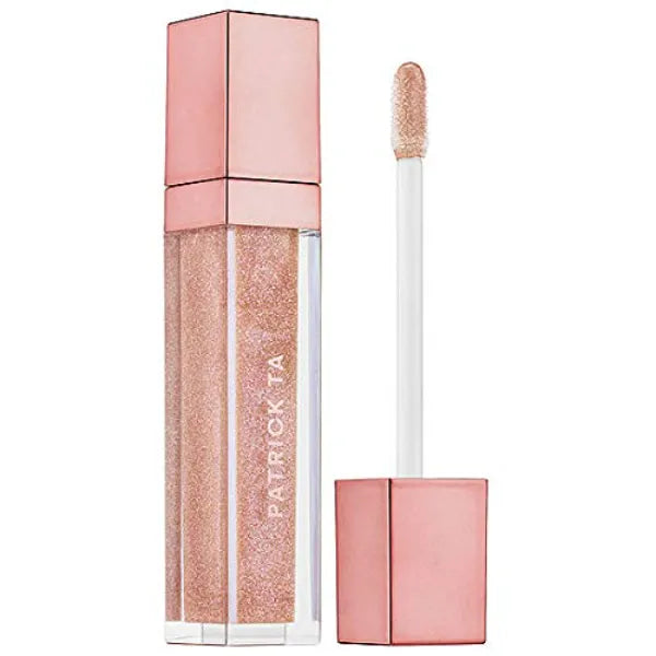 Patrick Ta Major Glow Lip Shine – Pearl Glow Lip Gloss for a Full, Radiant Look