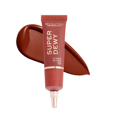 Makeup Revolution, Superdewy Liquid Blusher, Blush Me Up, 15 ml