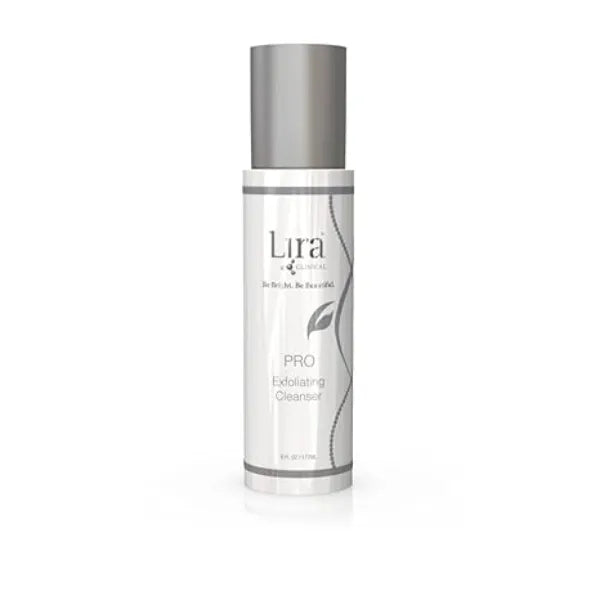 Lira Clinical PRO Exfoliating Cleanser with Salicylic Acid for Acne Prone or Aging Skin (6 Ounce)