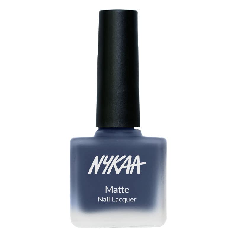 NYKAA Matte Nail Polish for Fall and Winter (Strawberry Shortcake) - Long-lasting color nail polish, rich pigment, one-step application (9 ml)